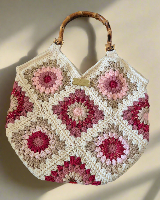 Sac Miss Granny Flowers