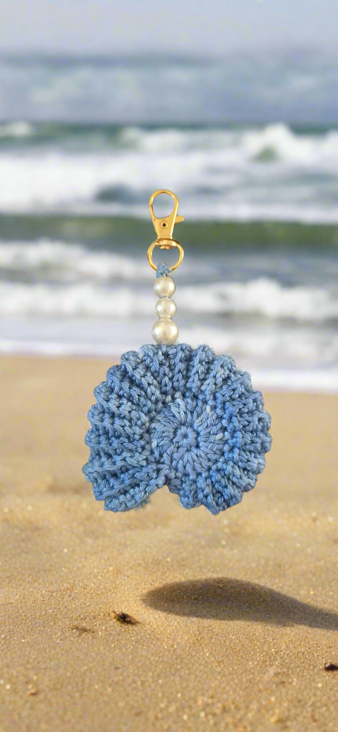 Porte-clés Coquillages dégradé de couleurs