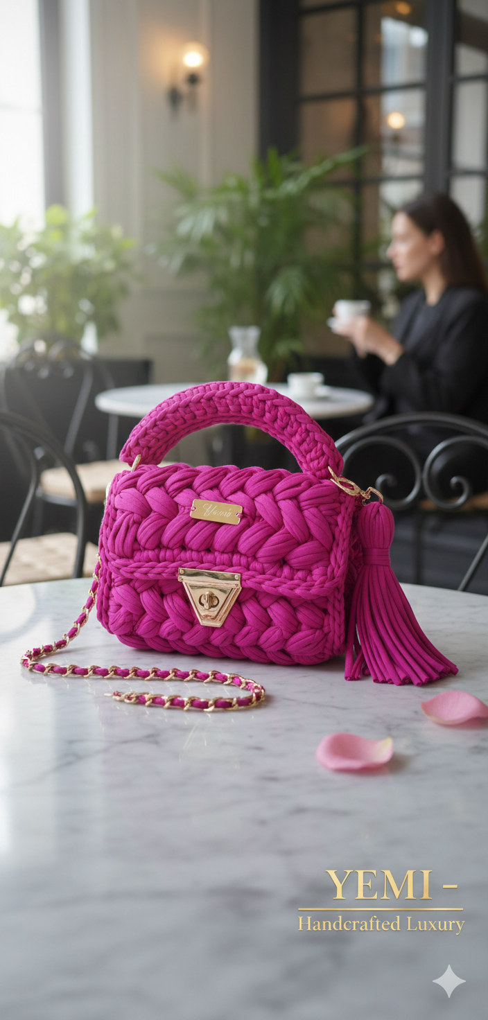 👜 ROSALIA – Mini sac tressé fait main