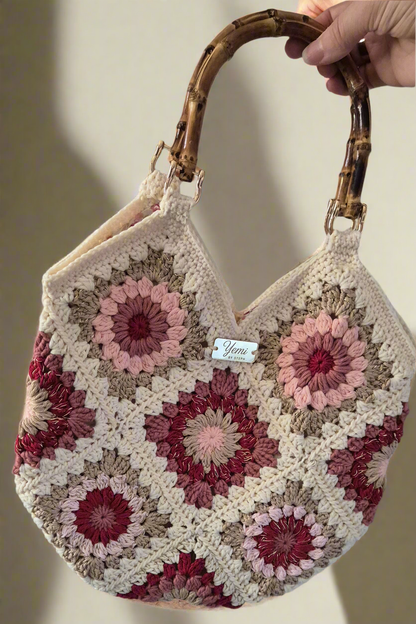 Sac Miss Granny Flowers