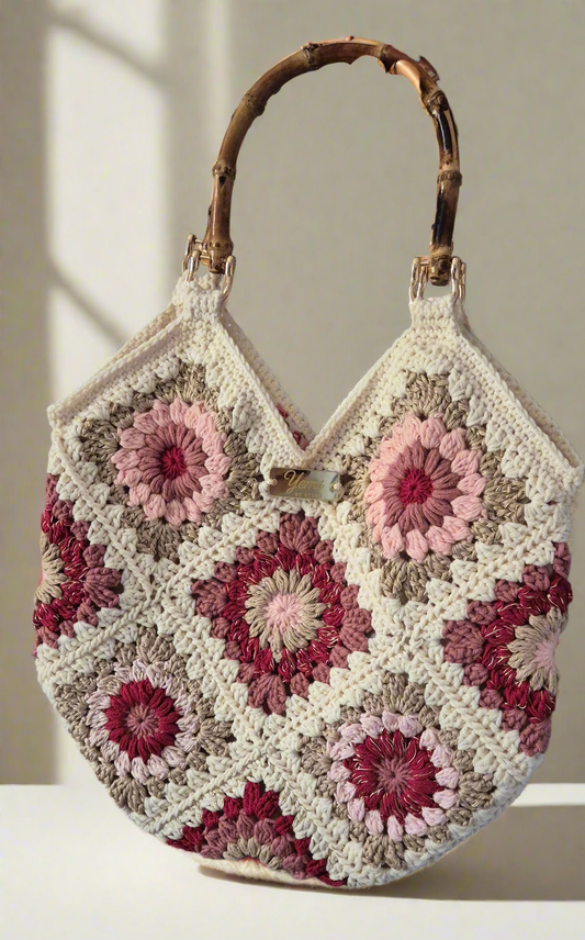 Sac Miss Granny Flowers