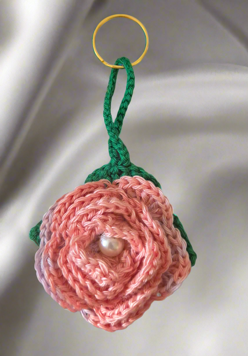 Porte-clé Roses dégradé de couleurs