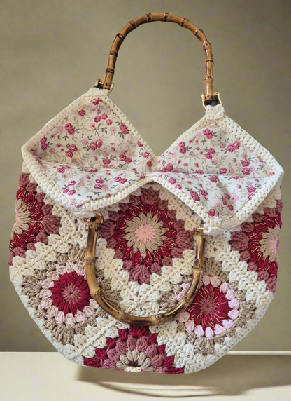 Sac Miss Granny Flowers