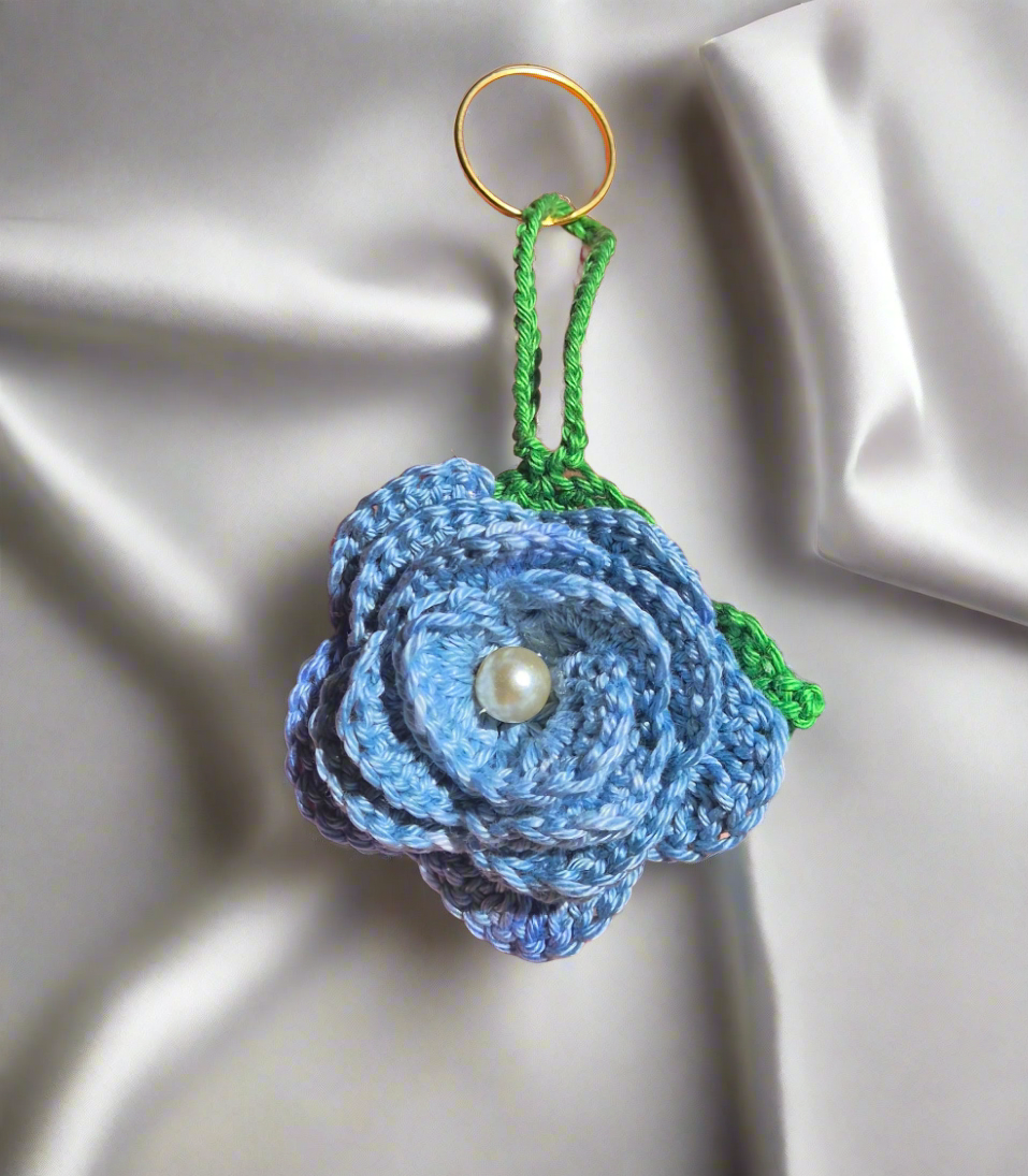 Porte-clé Roses dégradé de couleurs