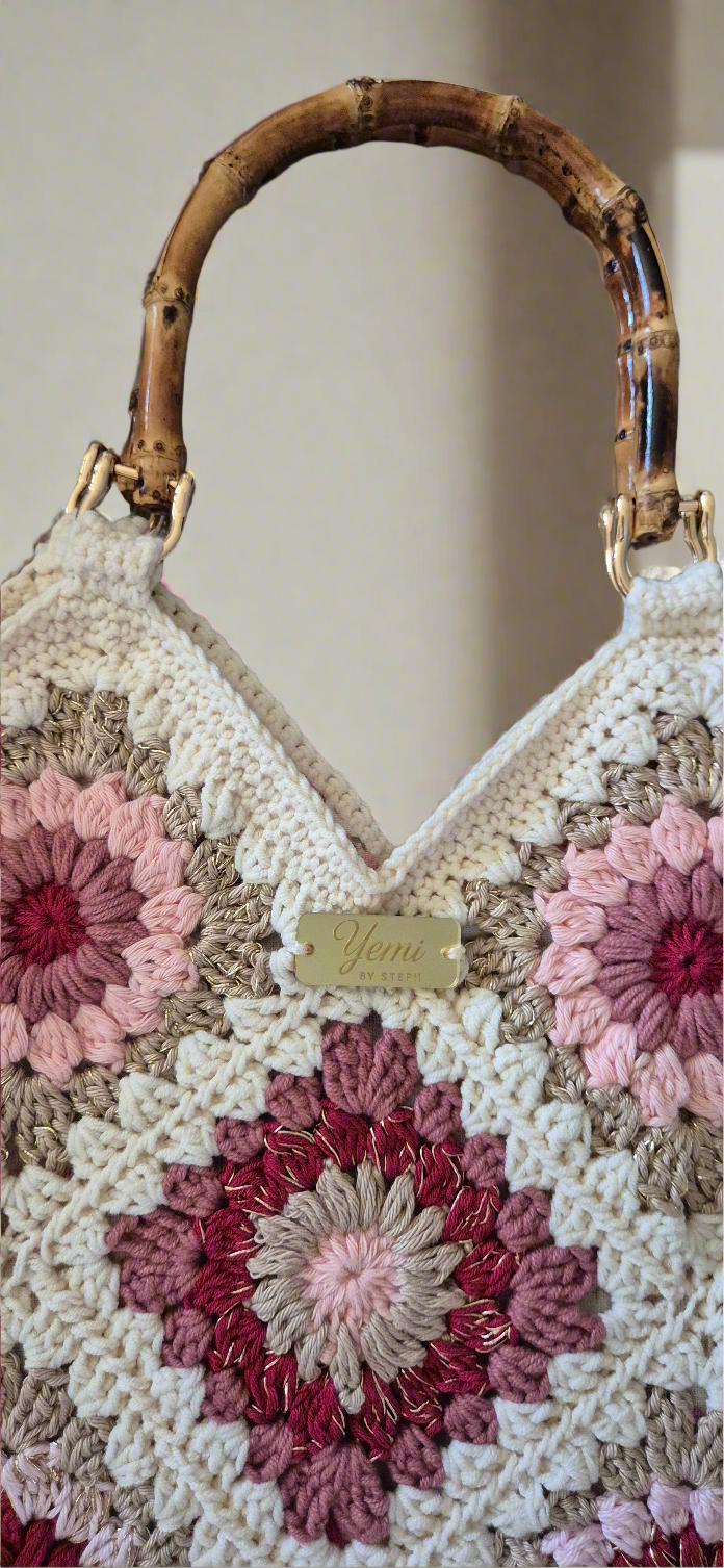 Sac Miss Granny Flowers