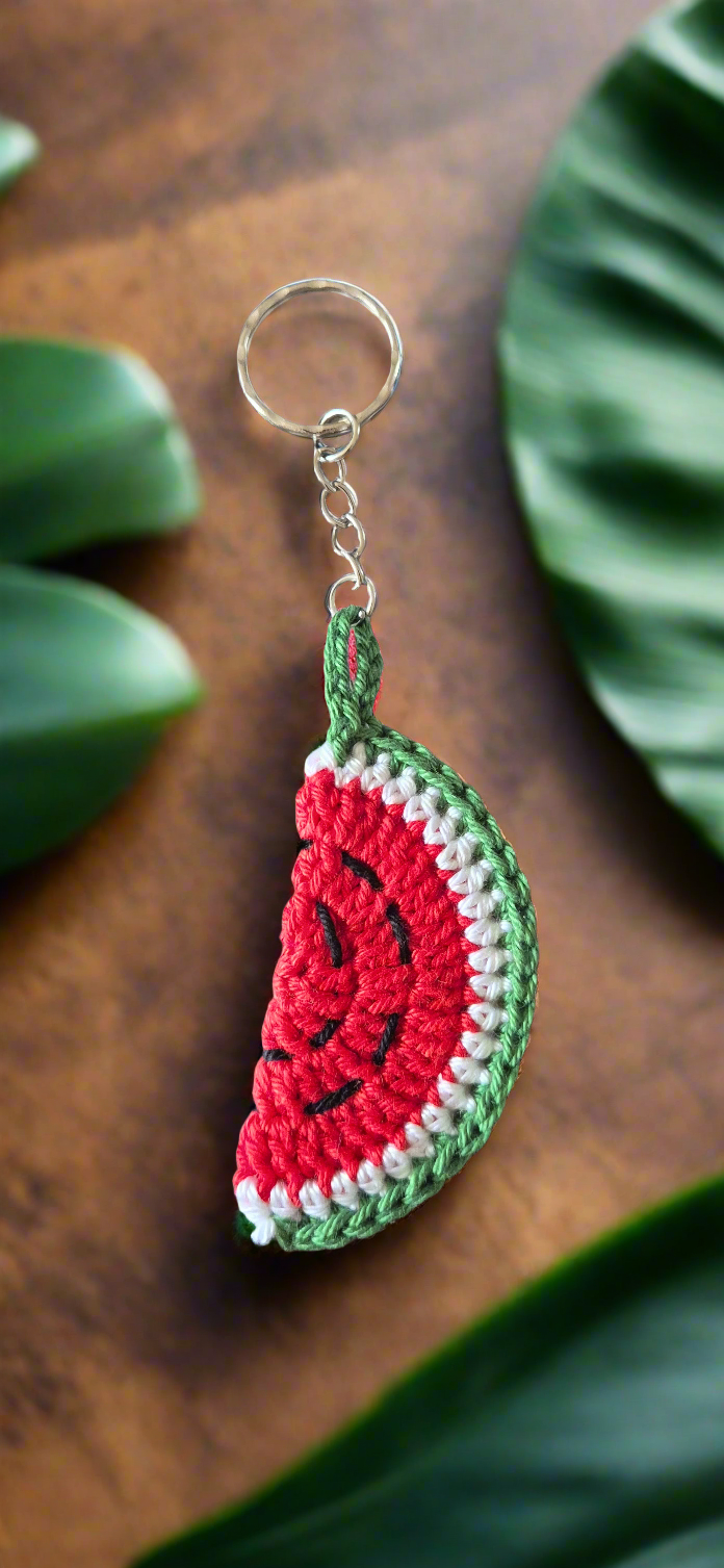Porte-clé fruits