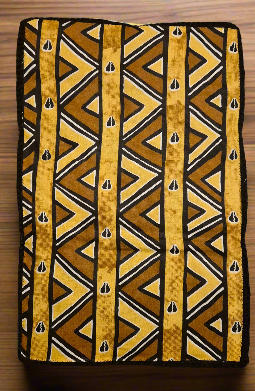 🌟 Pochette Bogolan crochet & wax  🌟