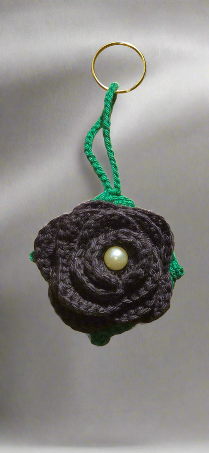 Porte-clés Roses couleurs unies