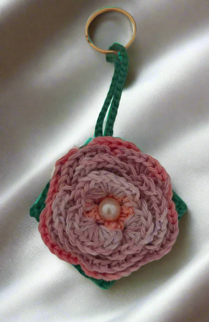 Porte-clé Roses dégradé de couleurs