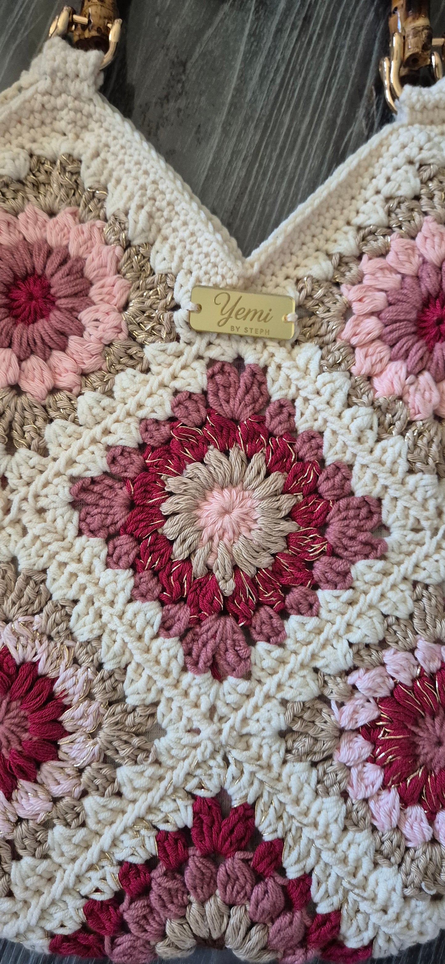 Sac Miss Granny Flowers