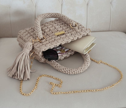 Sac ÉLYA Beige🤍 – Élégance douce & artisanale