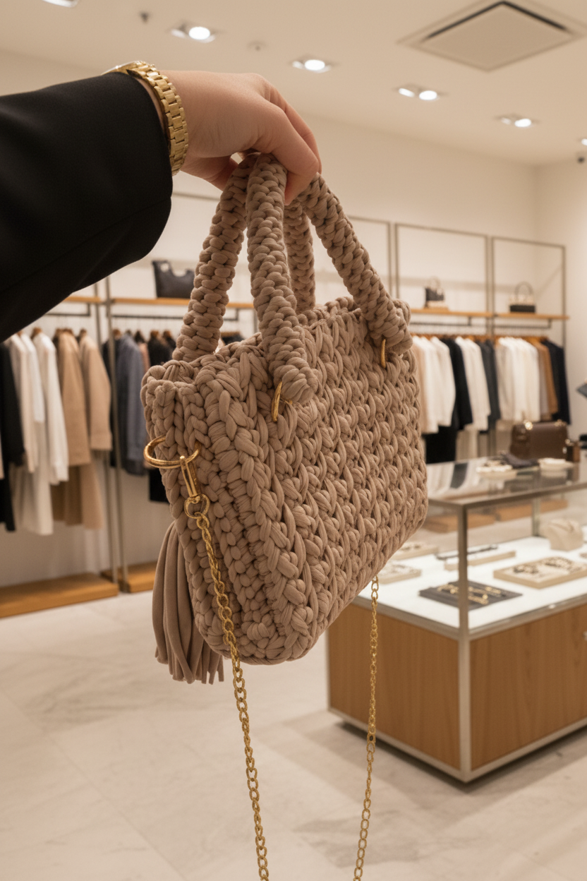 Sac ÉLYA Beige🤍 – Élégance douce & artisanale