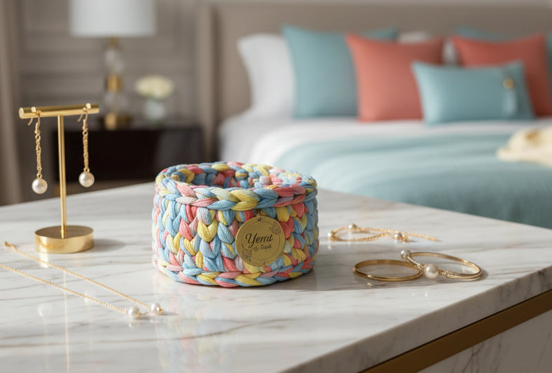 🧺 Panier à bijoux pastel