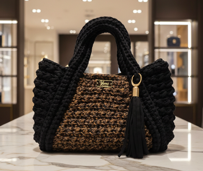 Sac Clara – Sac à main artisanal tressé chic grande capacité