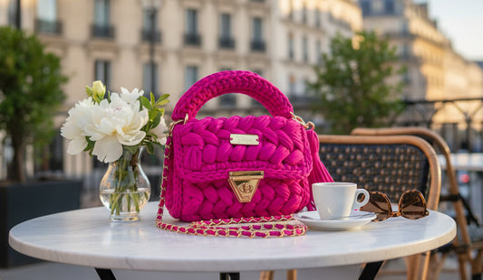 👜 ROSALIA – Mini sac tressé fait main