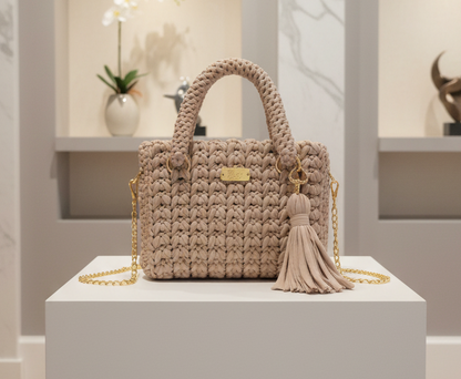 Sac ÉLYA Beige🤍 – Élégance douce & artisanale
