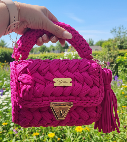 👜 ROSALIA – Mini sac tressé fait main