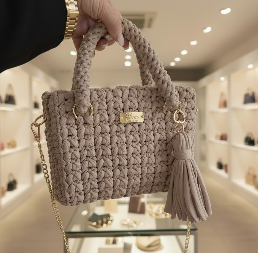 Sac ÉLYA Beige🤍 – Élégance douce & artisanale