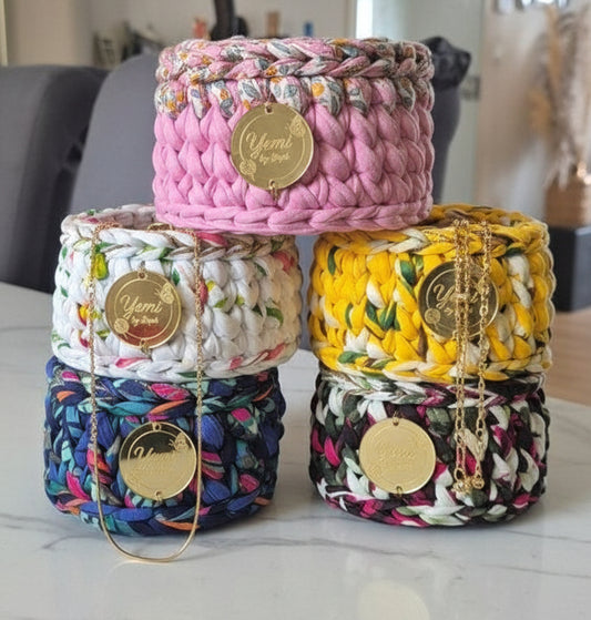 🧺 Panier à Bijoux Rouge et doré