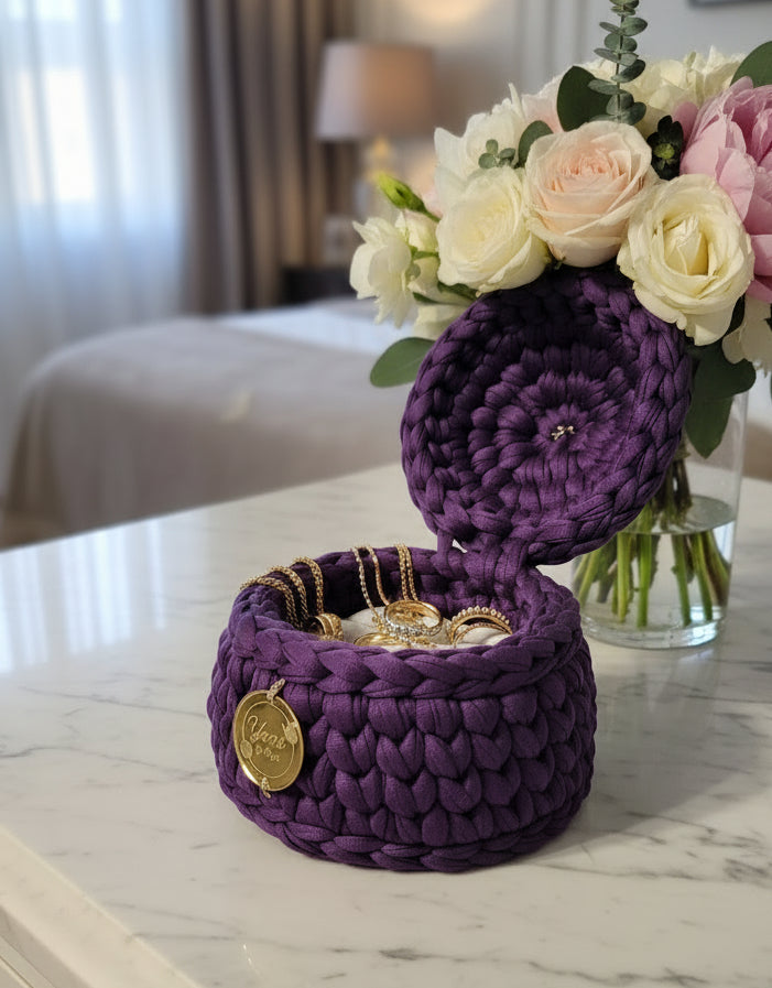 🧺 Panier à Bijoux Violet