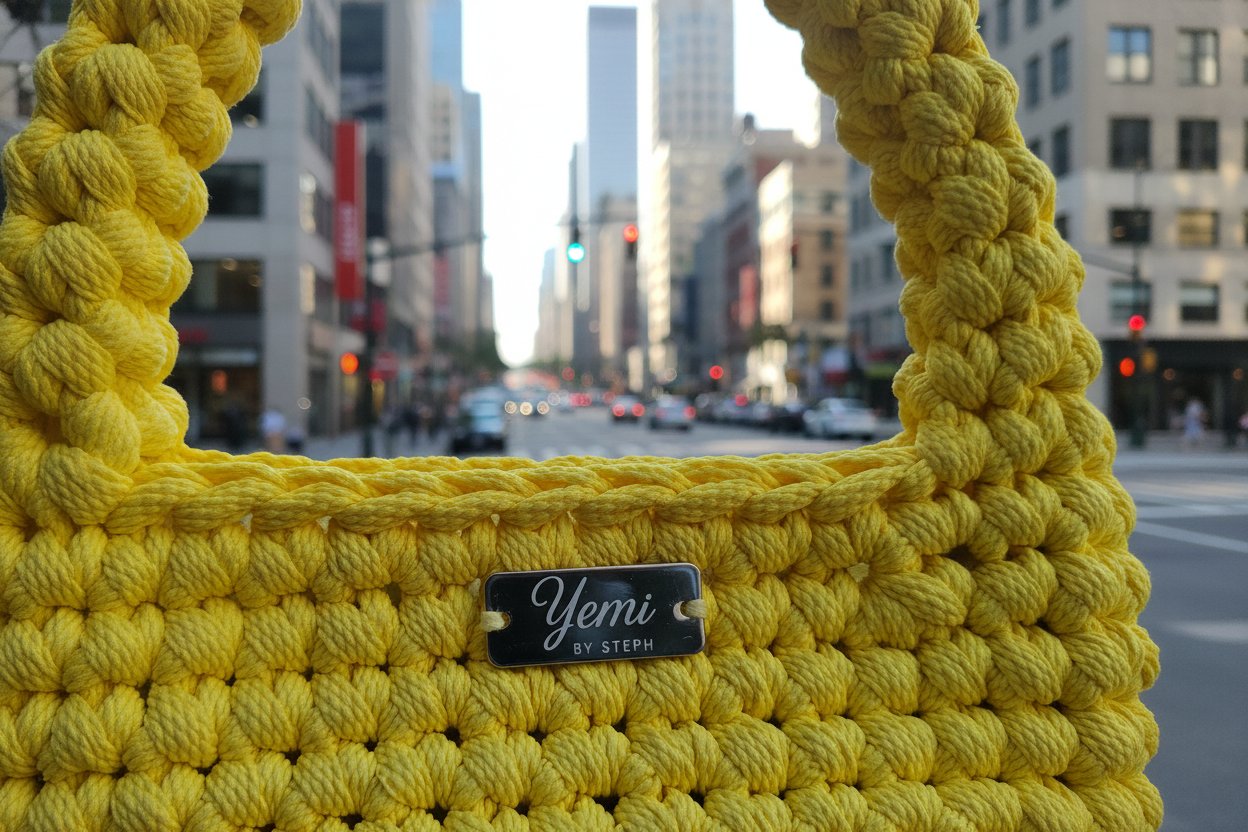 👜 Mini Egg Bag – Jaune Poussin