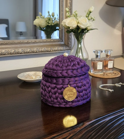 🧺 Panier à Bijoux Violet