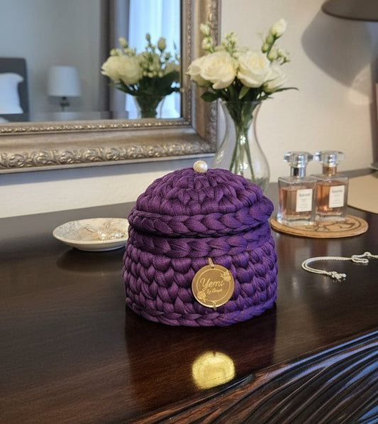 🧺 Panier à Bijoux Violet